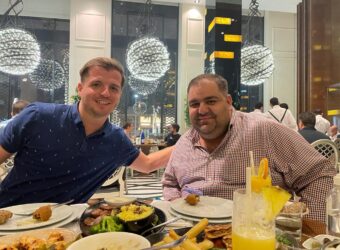 Luis dinner in Dubai